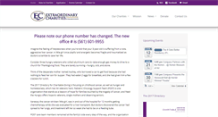 Desktop Screenshot of extraordinary-charities.org
